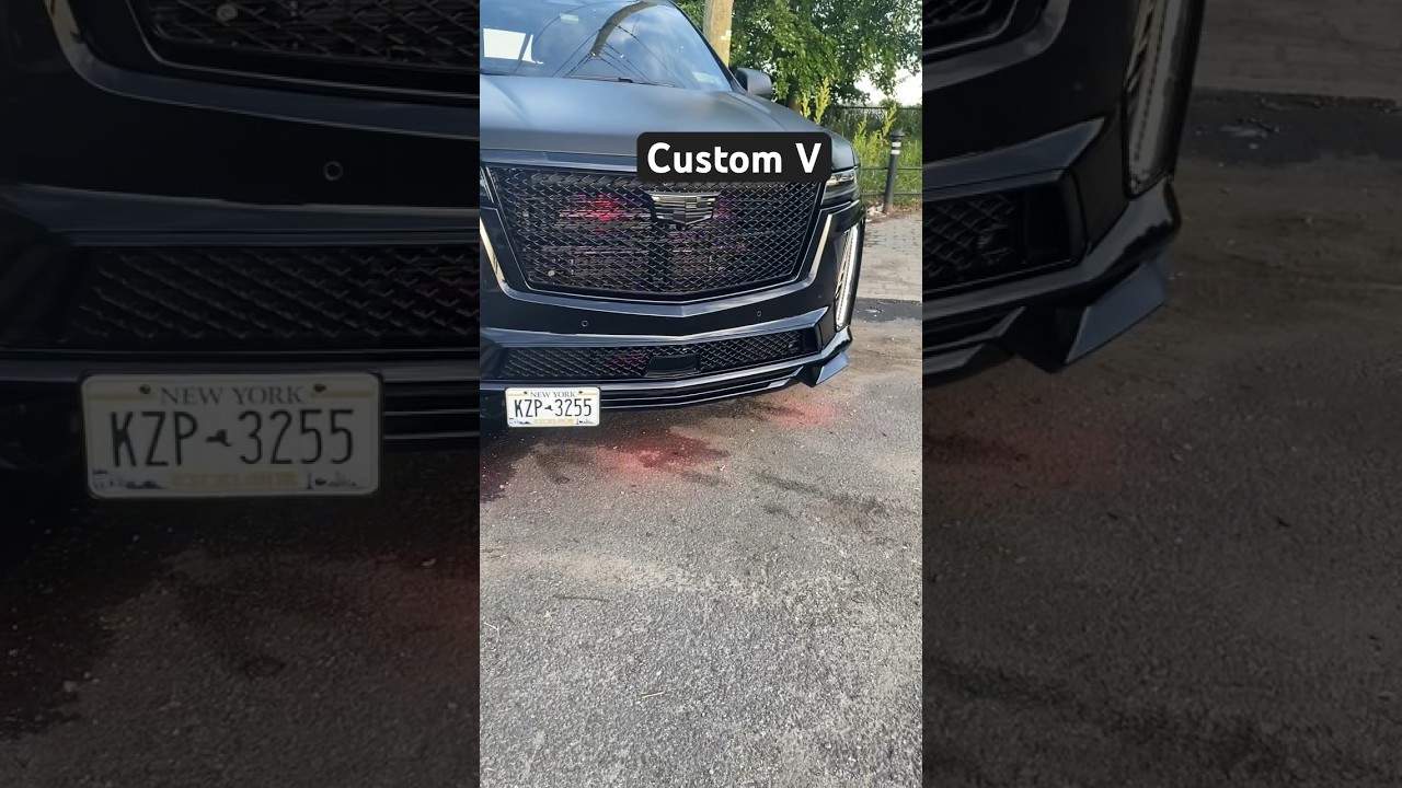 Custom Cadillac Escalade V #automobile #luxury  #escaladeesv