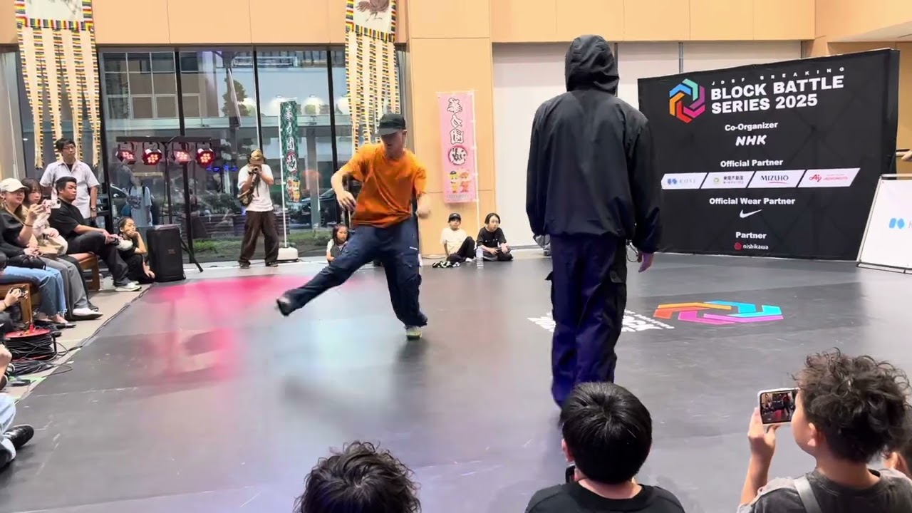 Ra1on vs Yosh Magneteck wave JDSF Breaking Middle west ブロック2025 Bboy open Final