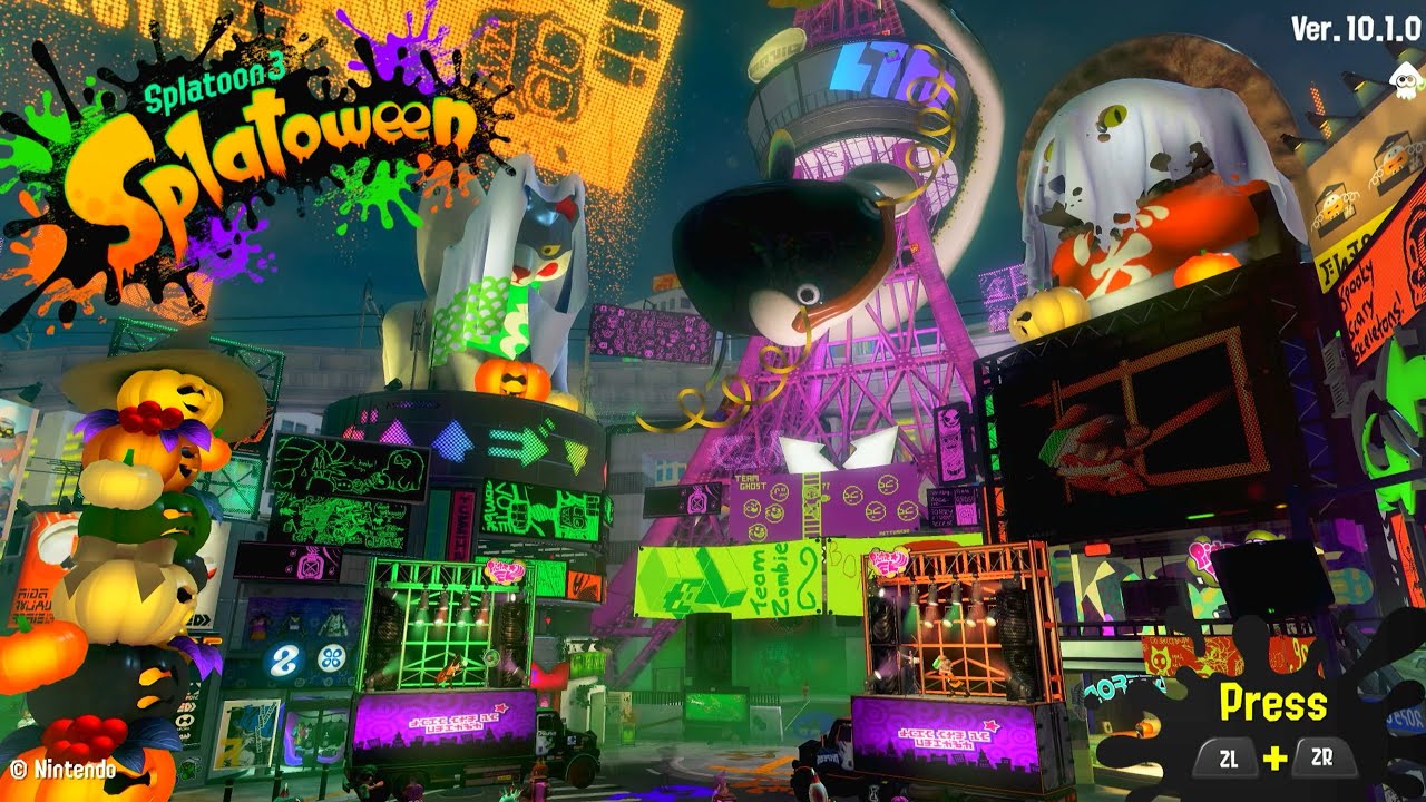 Splatoon 3 Splatoween game highlights pt.1