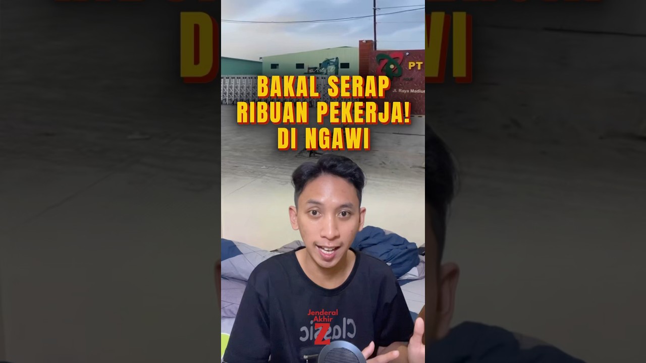 Bakal dibuka pabrik mainan terbesar di Jawa Timur tepatnya di Geneng, Ngawi lur! Info loker