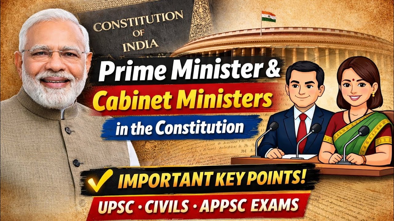 భారత ప్రధానమంత్రి మరియు మంత్రిమండలి రాజ్యాంగం