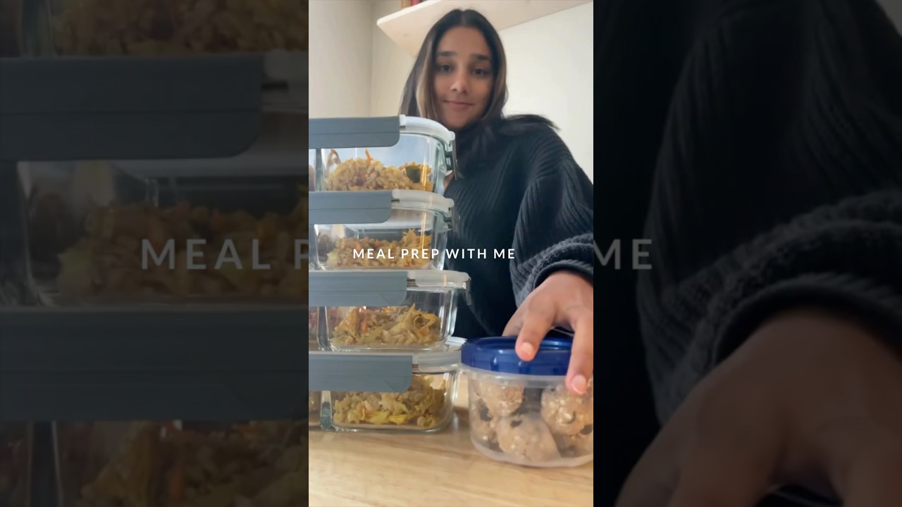Meal prep with me ✨ featuring some Sri Lankan recipes 😌 #srilankarecipe #mealprep #asmr #recipe