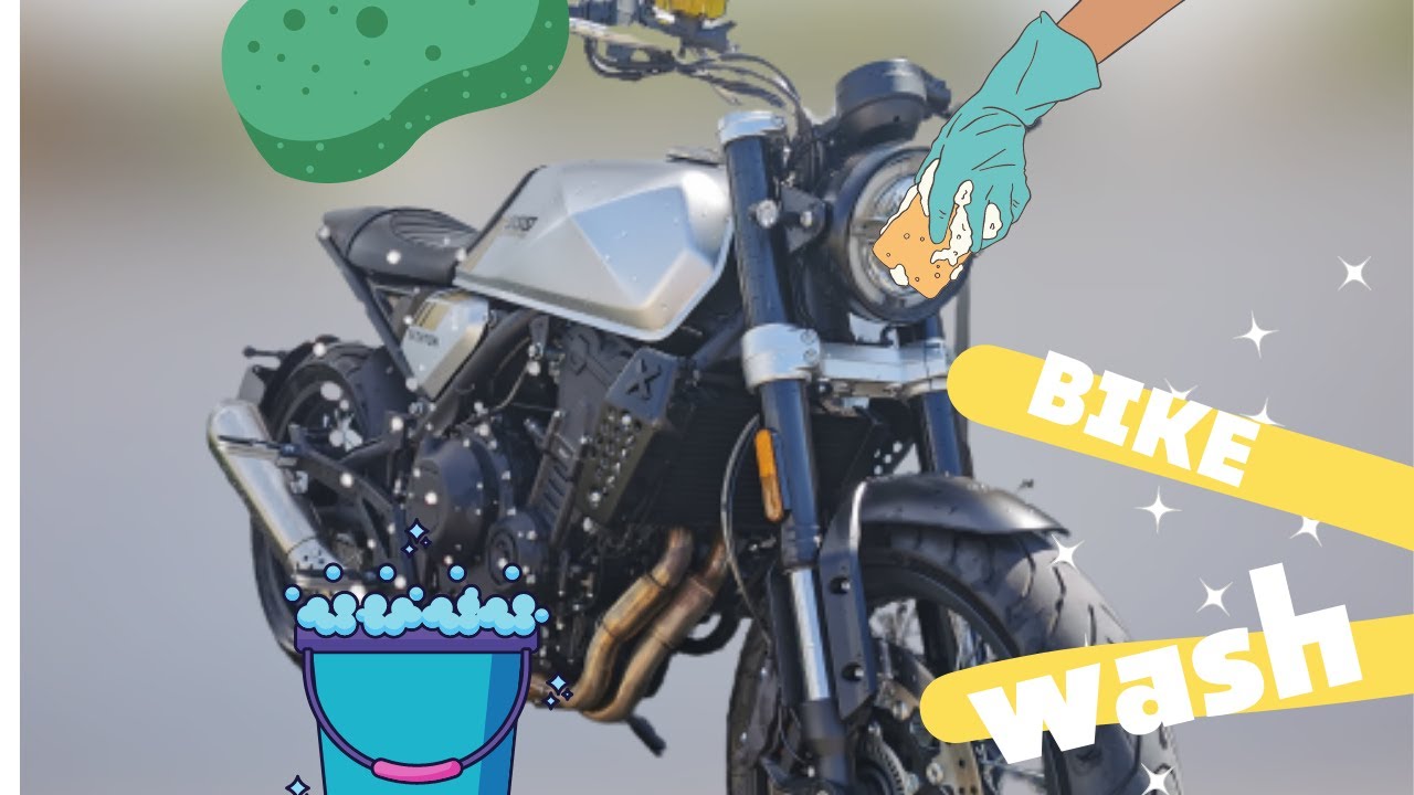 [TUTO] Comment nettoyer sa moto à la main 🧼 (Brixton 500 Crossfire)