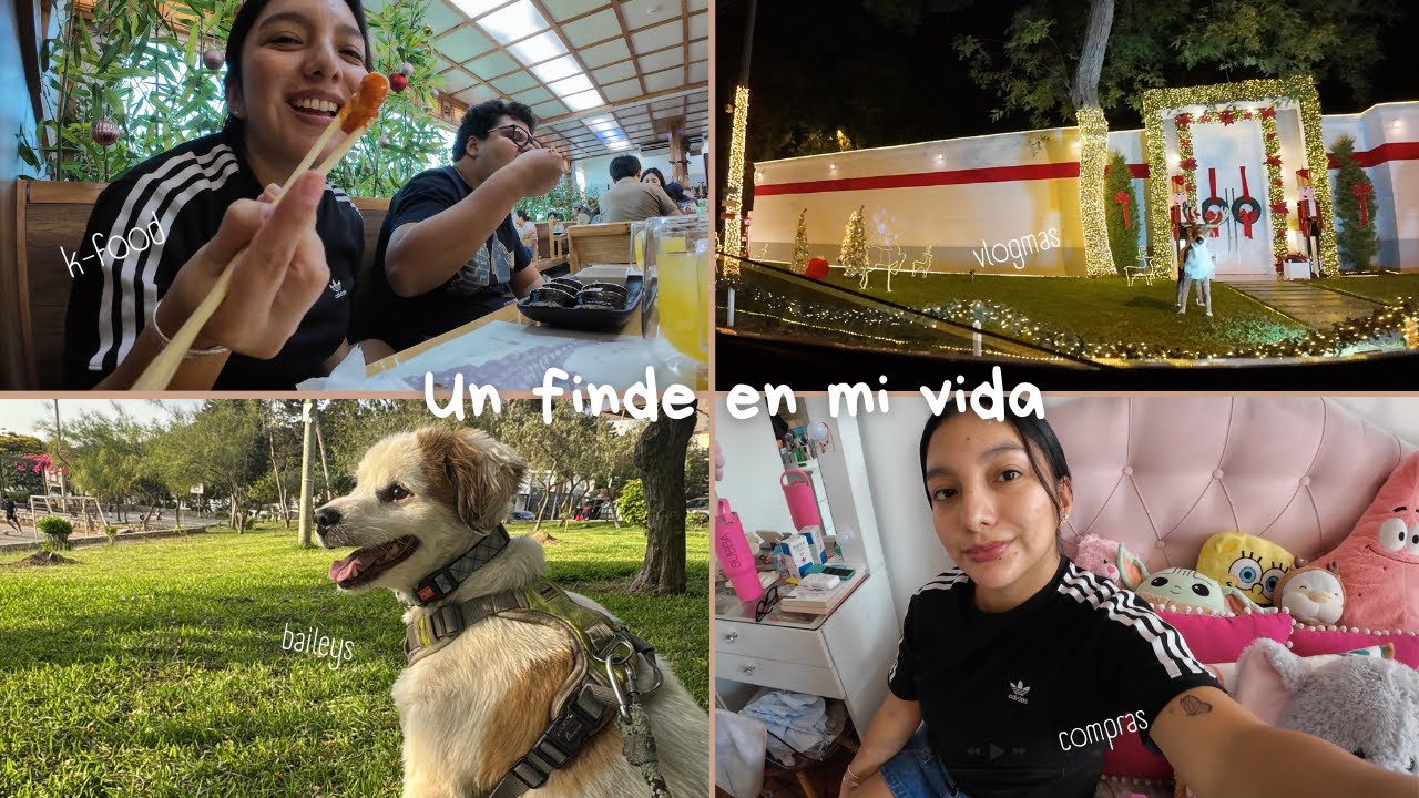 Vlogmas #2 💗 comiendo comida coreana, compras navideñas y más comida 🙂‍↔️