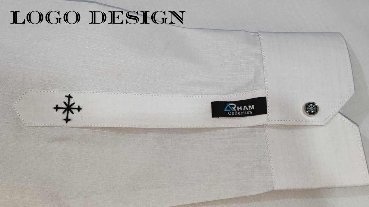 Latest Kurta Design For Mens 2026/👕/How to Make Gents Logo Design Easiest Way Arham Collection