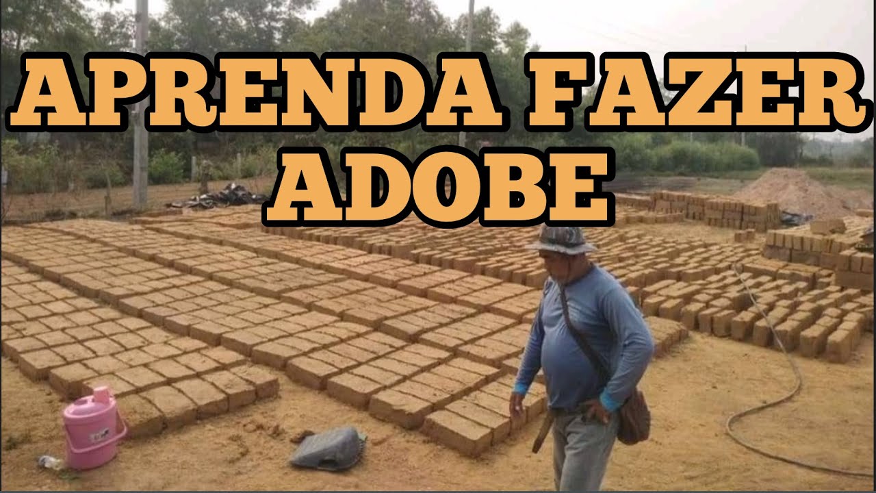 BIOCONSTRUÇÃO APRENDA FAZER ADOBE