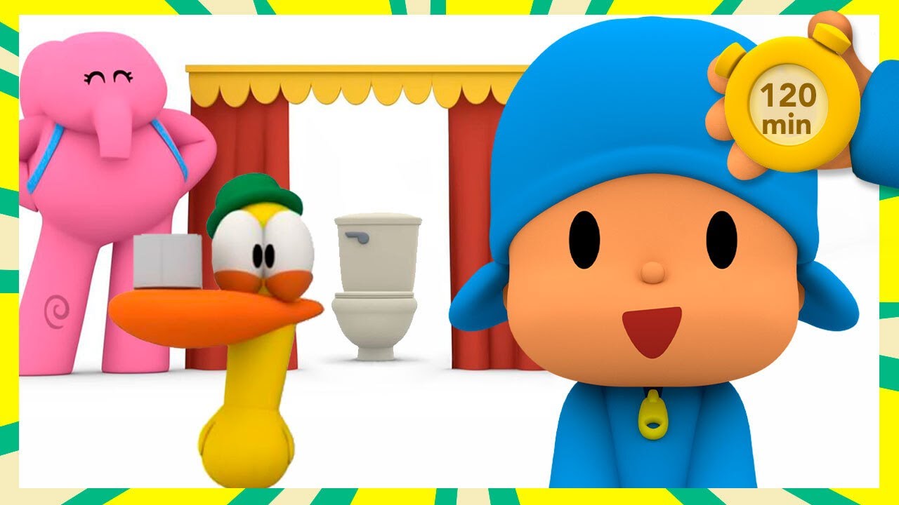 🎼 POCOYO E NINA - Musicas infantil: Rimas mais engraçadas [120 min] DESENHOS ANIMADOS para crianças