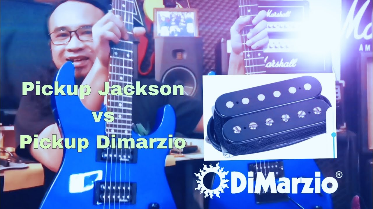 Pickup Jackson JS12 vs Pickup Dimarzio
