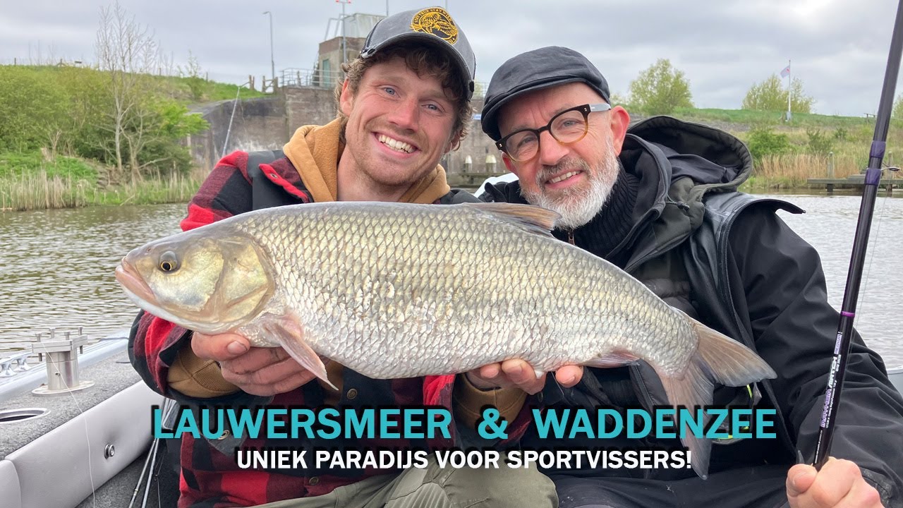 Lauwersmeer en Waddenzee: uniek paradijs voor sportvissers | Herwin en Tamme