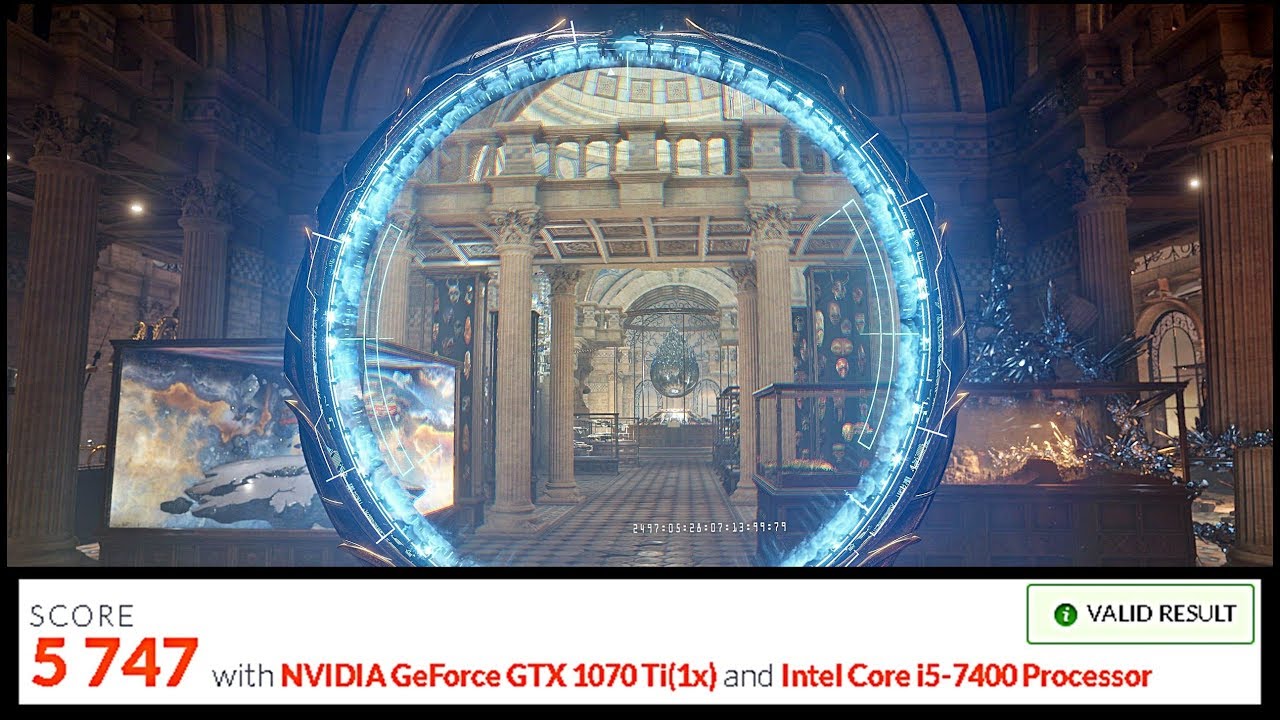 3D Mark Time Spy  | GTX 1070 Ti 8 GB + i5 7400 3.00 GHZ