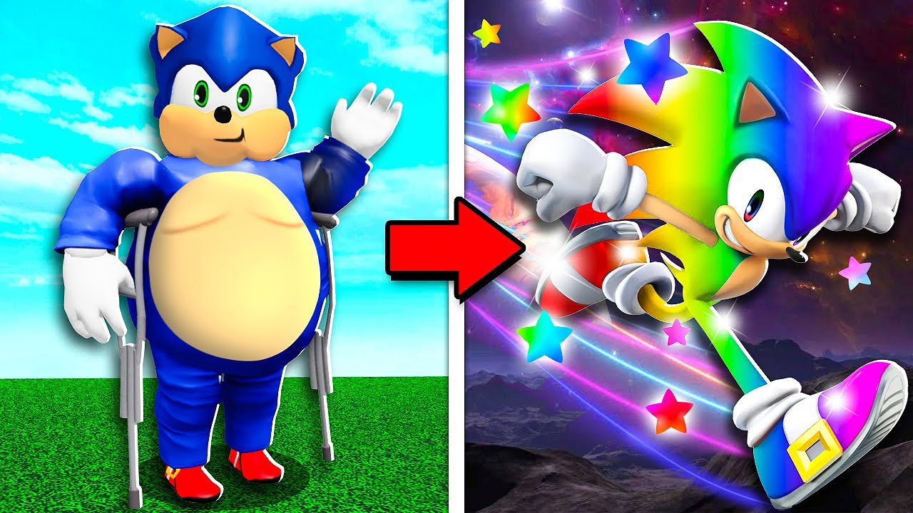 Upgrading SONIC To FASTEST EVER! (Roblox)