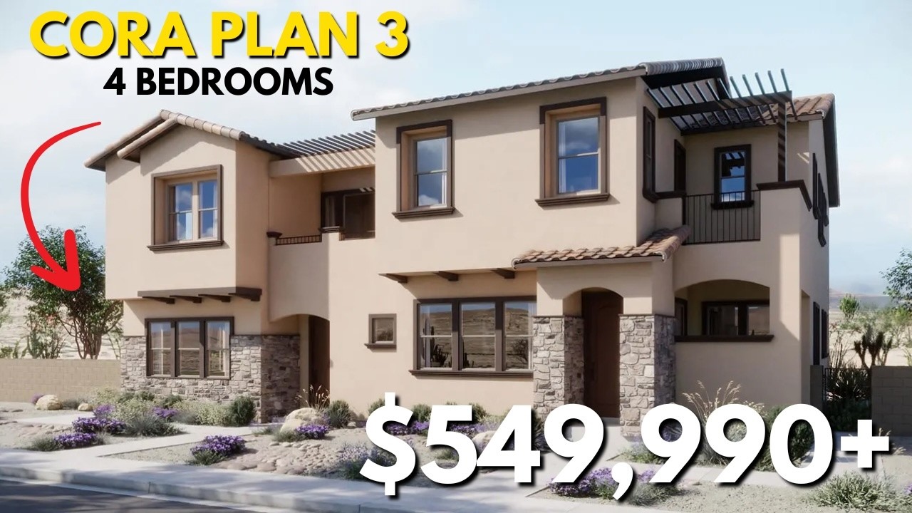 New Townhome Tour Dove Rock | Cora Plan 3, $549,990