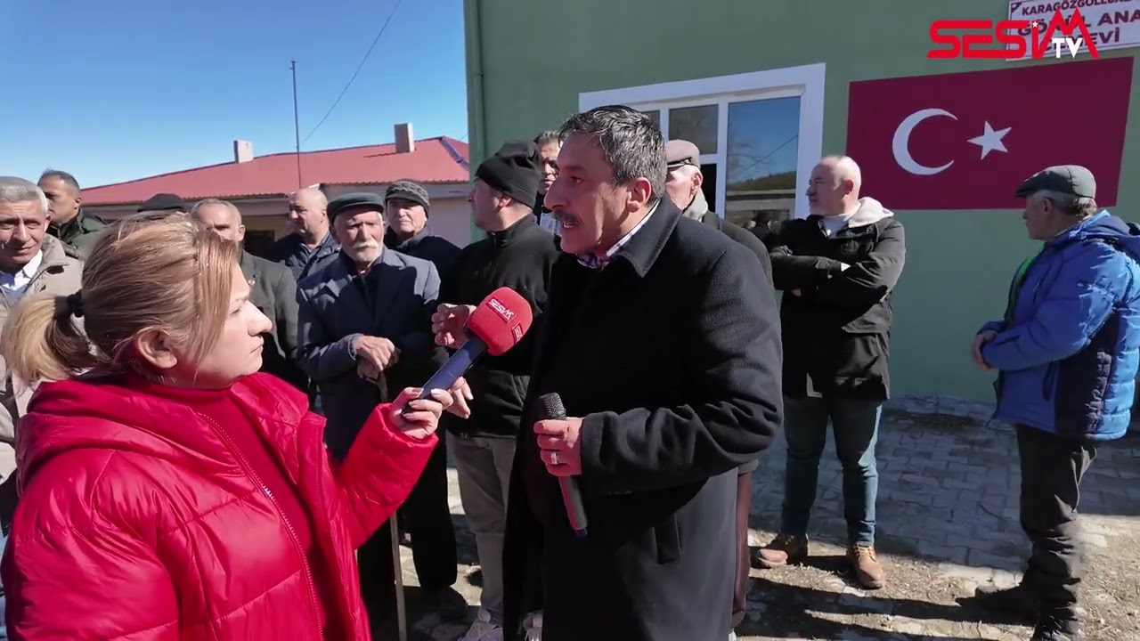 Karagözgöllüalan'da Madene karşı direnen halk.