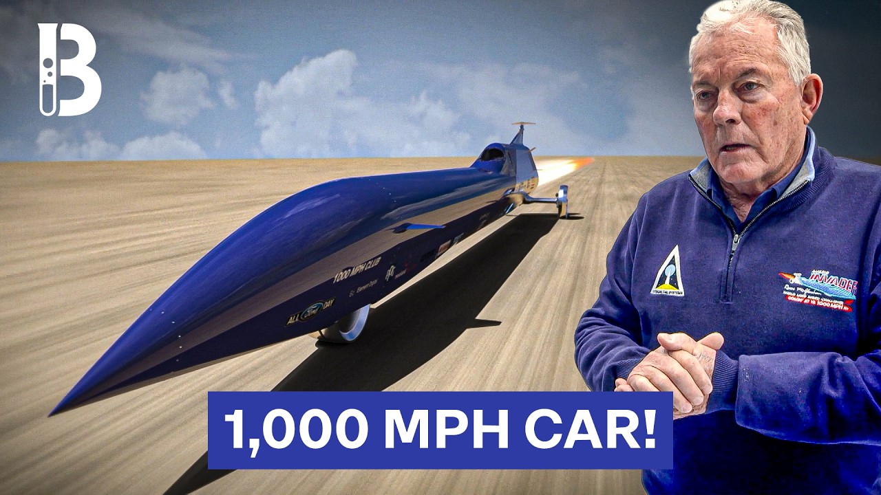 Can This Rocket-Powered Car Break the Sound Barrier on Land? | Blueprint