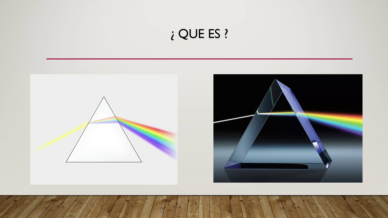 Dispersi&oacute;n de la luz