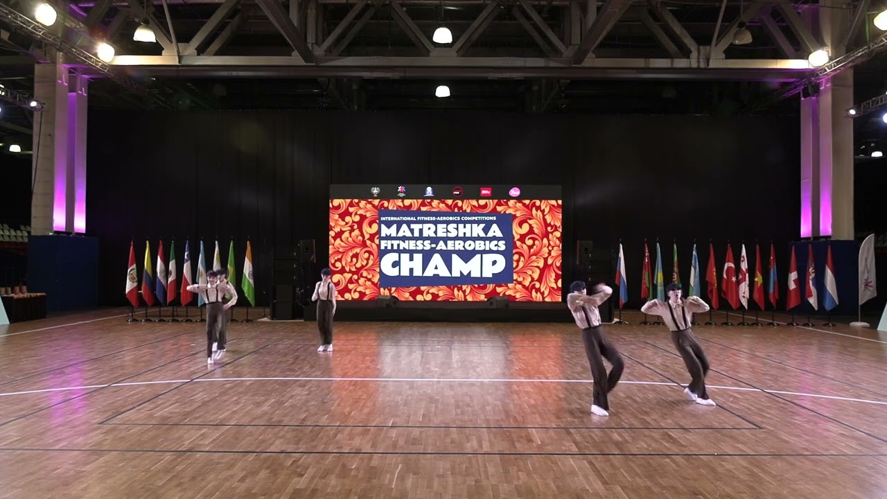 АРТ-ДАНС-Шпана MATRESHKA FITNESS-AEROBICS CHAMP Отборочный тур