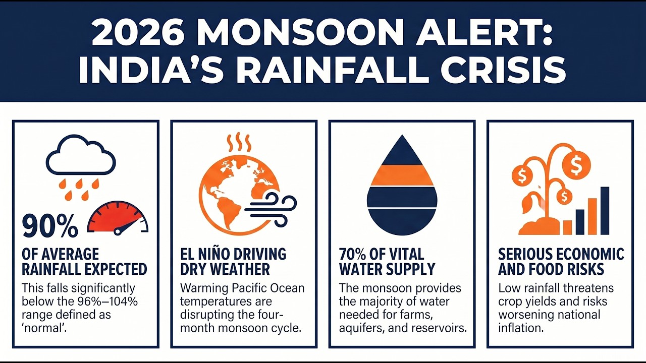 2026 Monsoon Forecast: Kya El Nino India Ko Sukhe (Drought) Ki Taraf Le Jayega? 🚨