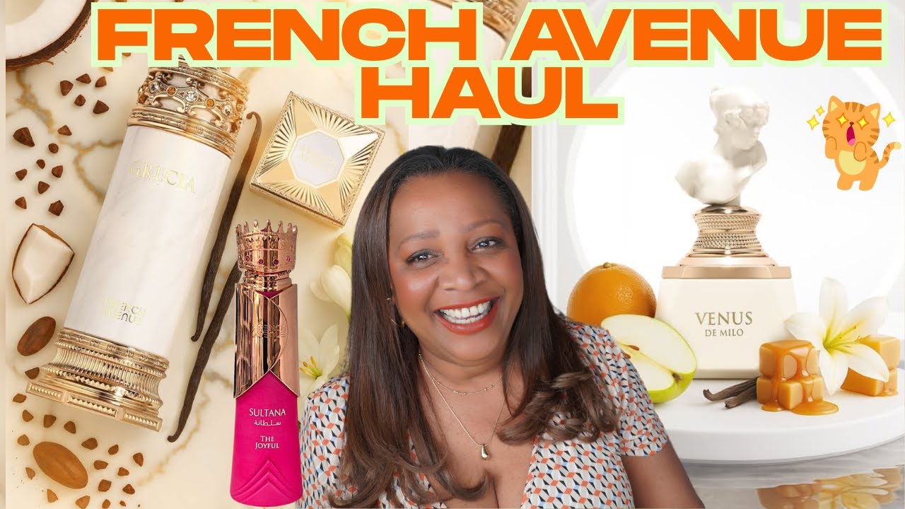 FRAGRANCE WORLD FRENCH AVENUE HAUL | FRENCH AVENUE GRECIA, VENUS DE MILO, SULTANA THE JOYFUL ...