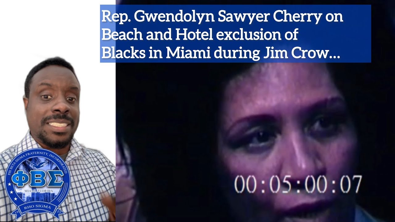 Hotel and Beach Exclusion of Blacks During Miami Jim Crow 