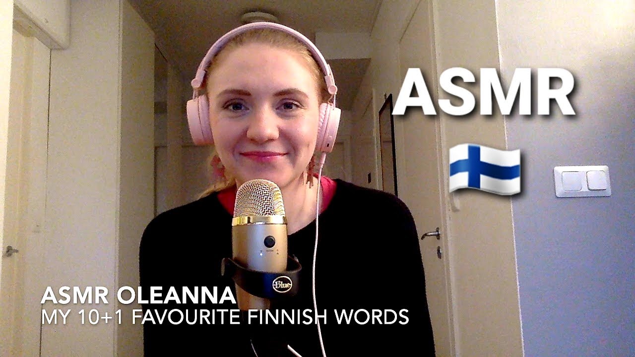 ASMR | My 10+1 favourite finnish words 🇫🇮