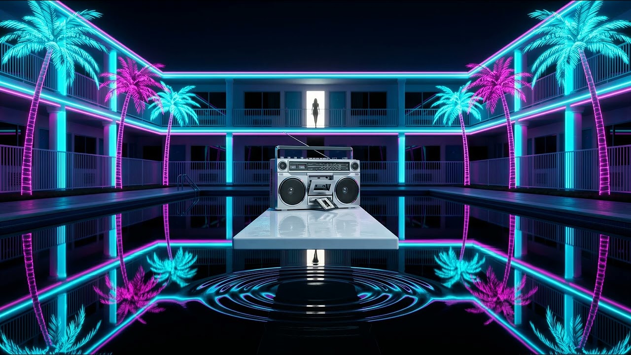 Poolside Boombox - Retro Electro - After Sunset '84
