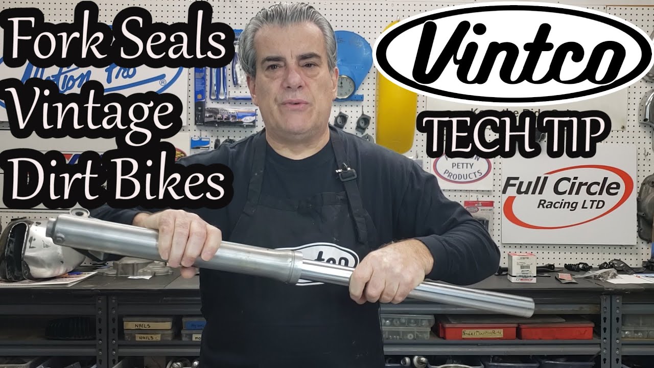 Fork Seals- VintCo Vintage Dirt Bike Tech Tip