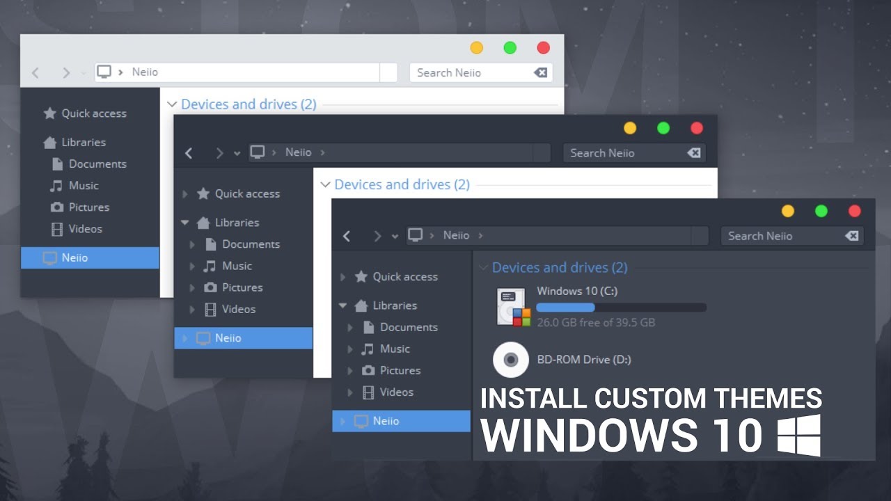 How To Install Custom Themes In Windows 10