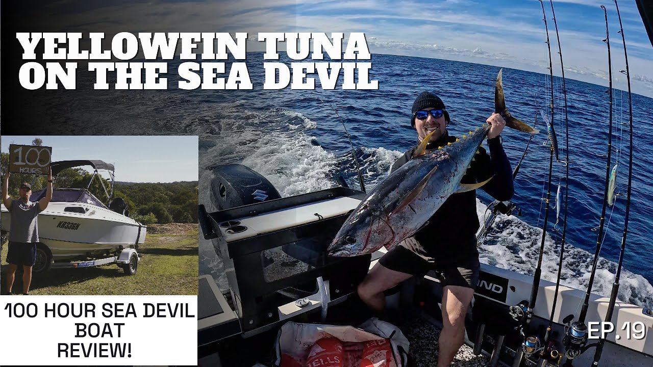 YELLOWFIN TUNA ON THE SEA DEVIL AND BOAT REVIEW
