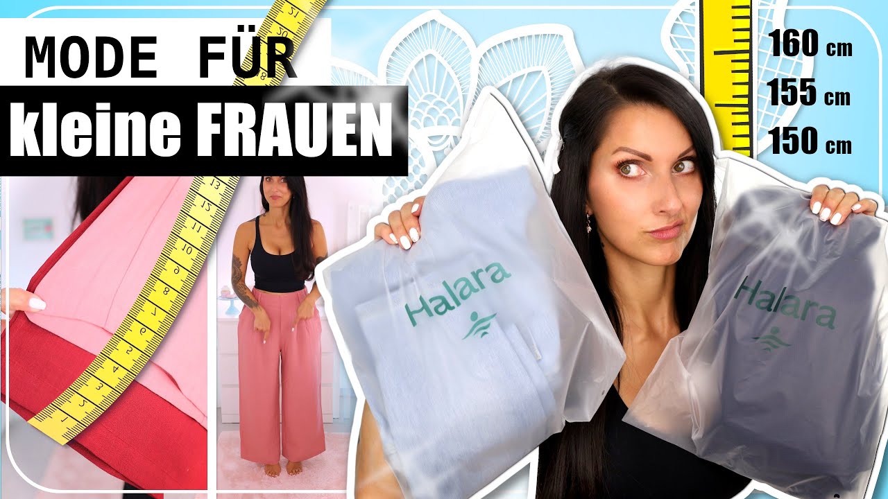 Was DU als KLEINE Frau tragen solltest | PETIT TRY-ON Haul | HalaraFlex™ Stoffhose | Frühlingsrolina
