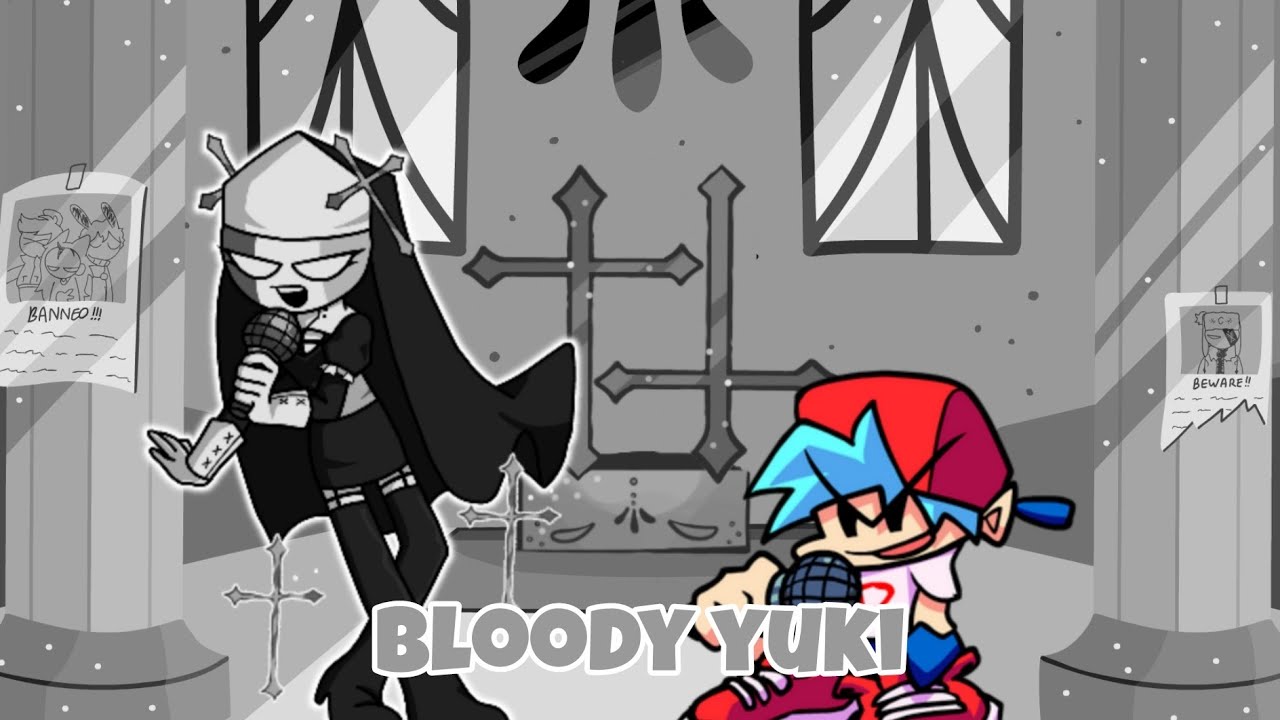 Bloody yuki but @sarventeyuki  sing it ||Bloody sazy cover|| Friday Night Funkin'