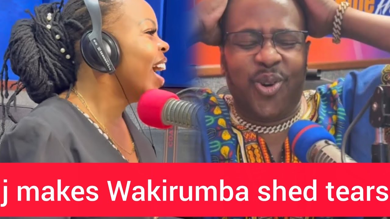 Wakirumba she'd tears of joy as Bishop jj cracks her with funny joke ever