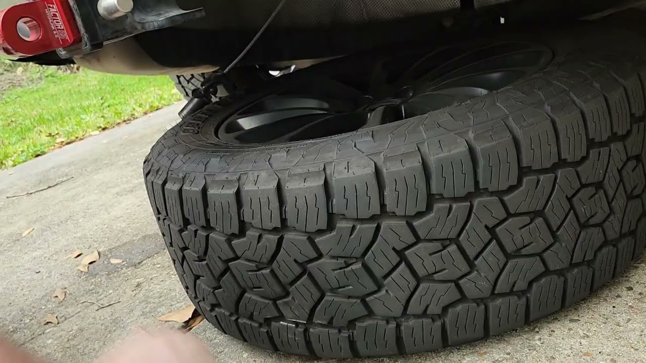 Spare Tire Removal Landrover LR4 Discovery 5