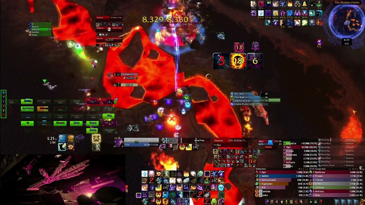 Heroic Shannox 25m - (Lego Staff) Shadow Priest PoV - Disposed-Arugal