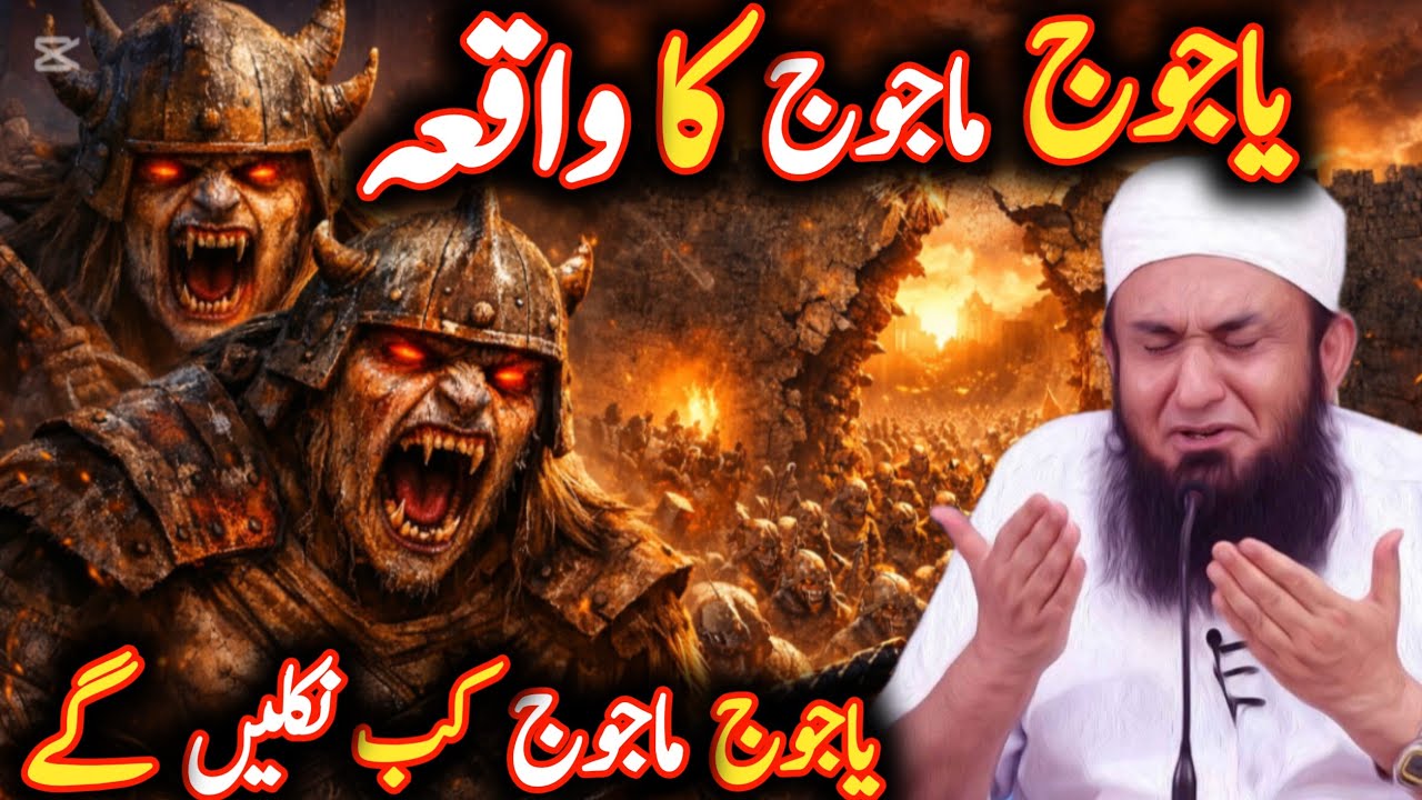 yajooj majooj ka waqia yajuj majuj kab niklega moulana Tariq Jameel Allah is life 