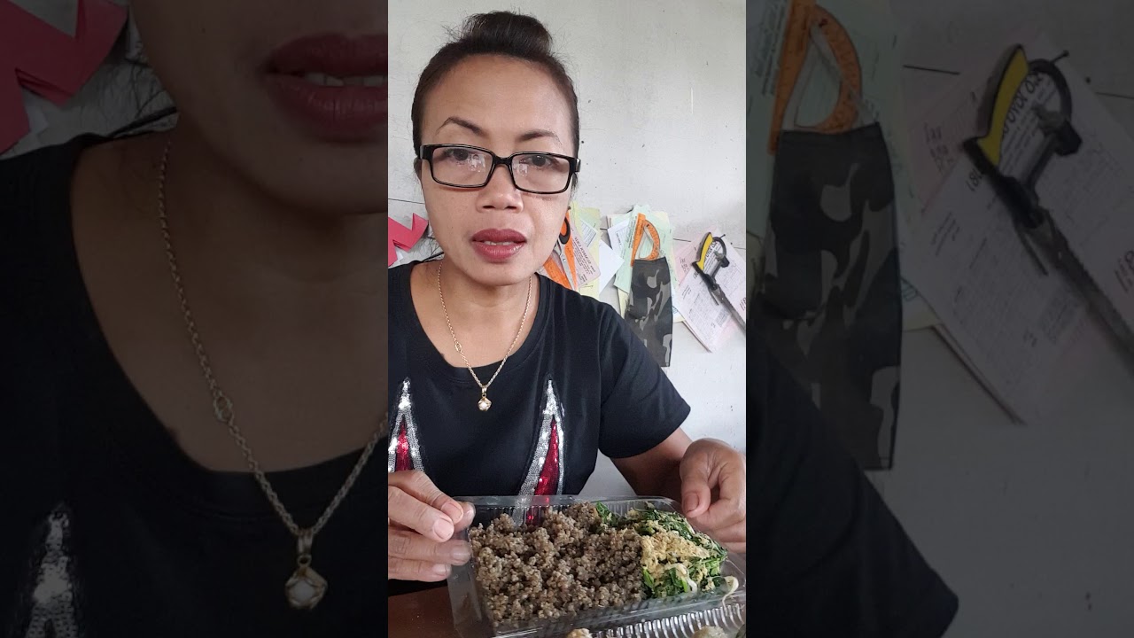 makan nasi hitam