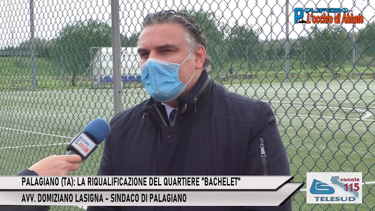 PALAGIANO (TA): LA RIQUALIFICAZIONE DEL QUARTIERE 