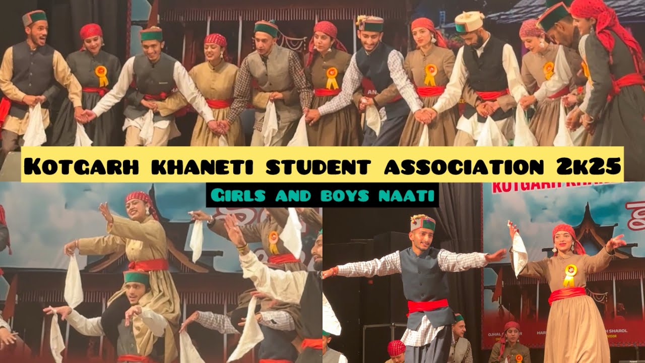Kotgarh khaneti student association 2025|| combined nati 💃||kotgarh ||shimla || ​⁠@PoOjaMehTaa