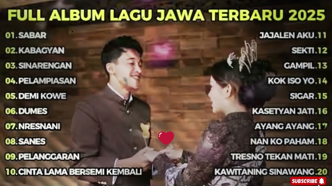 FULL ALBUM SABAR SADEWOK || KUMPULAN LAGU JAWA TERBARU 2025