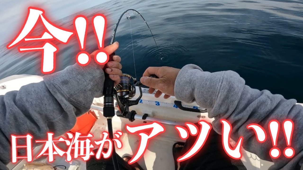 久しぶりの日本海でタイラバとジギングしたらポテンシャルが凄すぎた！！【ホープボート N-325SIII】