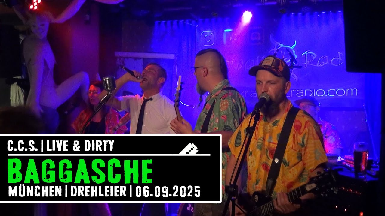 Baggasche - Rüpelrock - Live - München - Theater Drehleier - 06.09.2025