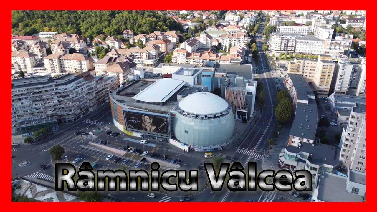 Râmnicu Vâlcea filmat cu drona