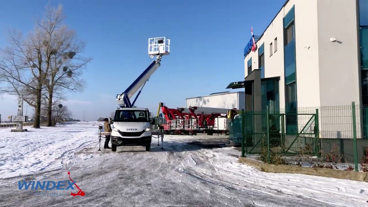 Multitel MTE 270 EX podnośnik koszowy na podwoziu Iveco - windex.pl