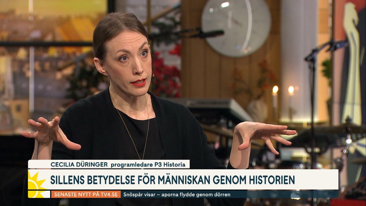 Cecilia Düringer om sillens betydelse för svenskar i historien | Nyhetsmorgon | TV4 & TV4 Play