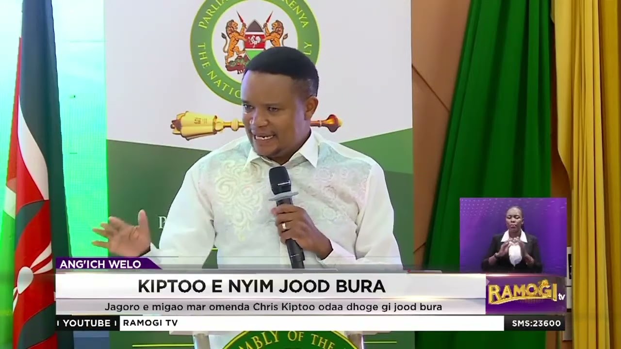 Dr Kiptoo: Sirkal oikore uso pok mage manie Safaricom ne ng'ato mobiro gi nengo ma malo