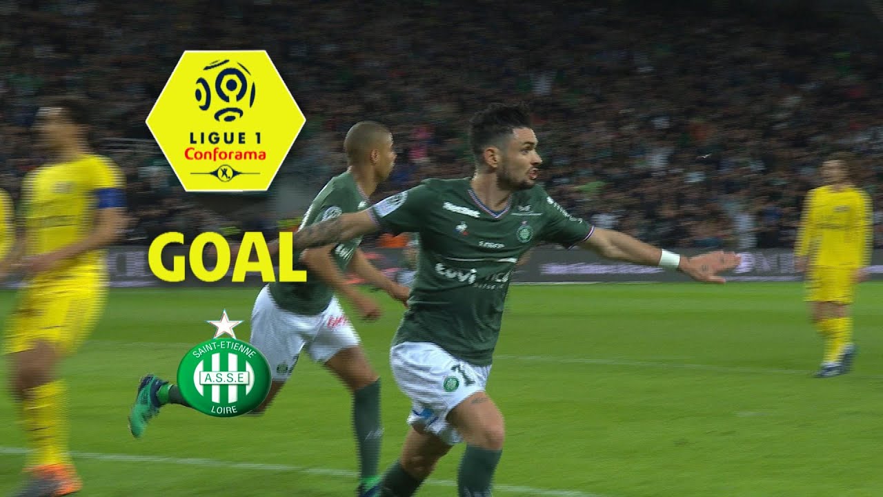 Goal Rémy CABELLA (17') / AS Saint-Etienne - Paris Saint-Germain (1-1) (ASSE-PARIS) / 2017-18