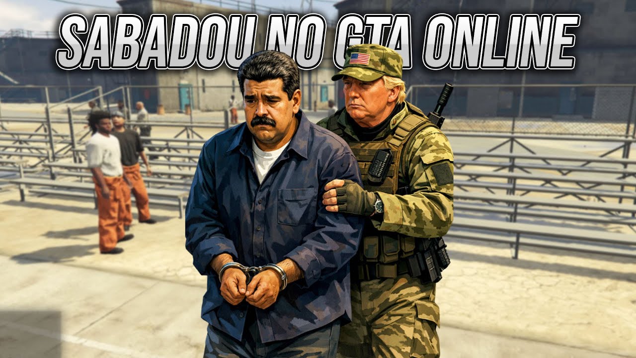GTA 5 - ⛓️ GTA ONLINE TRETA PESADA | MADURO PRESO E TRYHARD CHORANDO