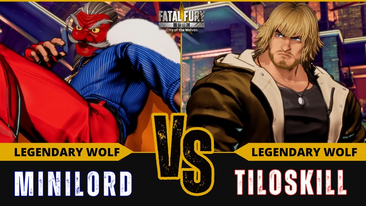 FF:CotW 🐺 MINILORD (Mr.Karate) vs TILOSKILL (Ken Masters)⭐Replay Match - FATAL FURY: CotW - 6/26