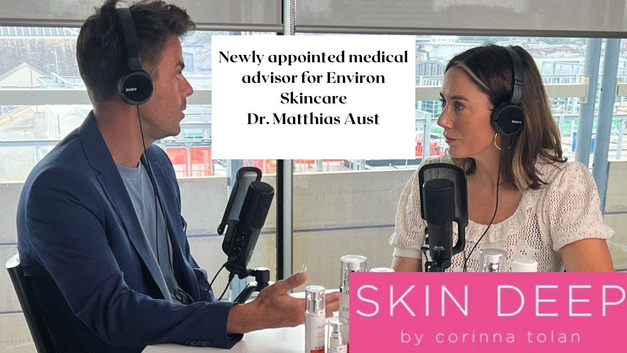 The newly appointed Medical adviser for Environ Skincare , Dr Matthias Aust