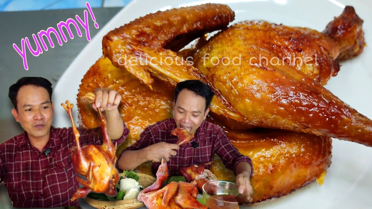 មាន់ដុតក្នុងធុងមិនប្រើភ្លើងចំបើង ខ្ញុំនឹងប្រាប់រូបមន្តឲ្យអស់មិនលាក់ទុក very tasty roasted chicken