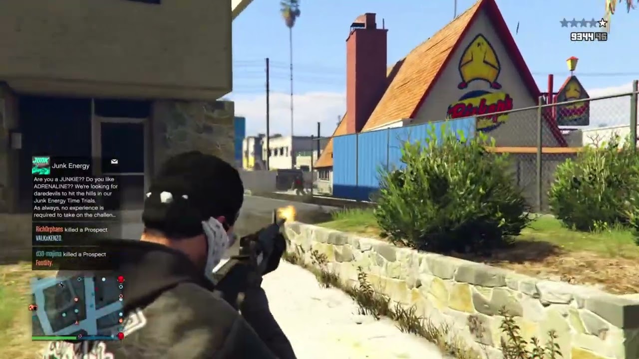 GTA 5 Online Free Aim Montage #106 |Burning Down The House| IJMC Full Patch